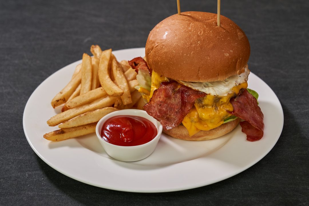 Double Patty Deluxe Burger