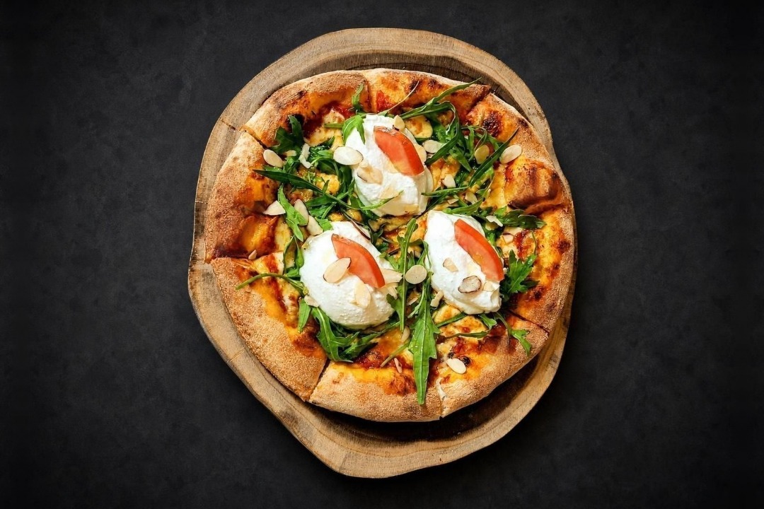 Ricotta Rucola Pizza